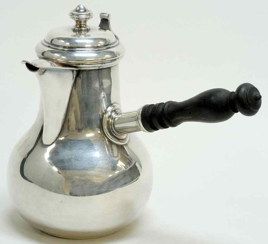 Silverplate Hollowware Hot Milk Pitcher by Christofle France-1