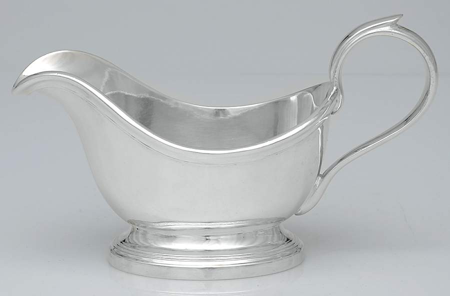 Silverplate Hollowware Gravy Boat by Christofle France-1