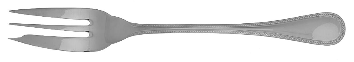 Mimosa (Stainless, Glossy) Solid Serving Fork by Christofle France-1
