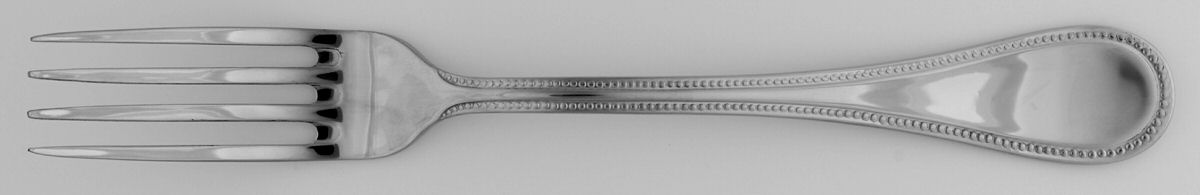 Mimosa (Stainless, Glossy) Solid Serving Fork by Christofle France-1