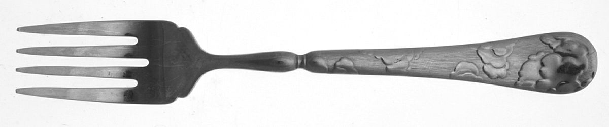 Nuage (Stainless) Individual Salad Fork by Christofle France-1