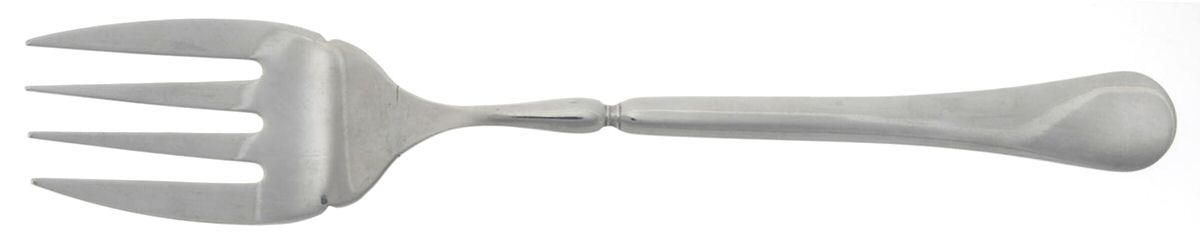 Oasis (Stainless-Glossy) Solid Serving Fork by Christofle France-1