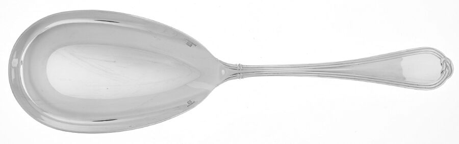 Oceana (Silverplate) Solid Rice/Potato Spoon by Christofle France-1