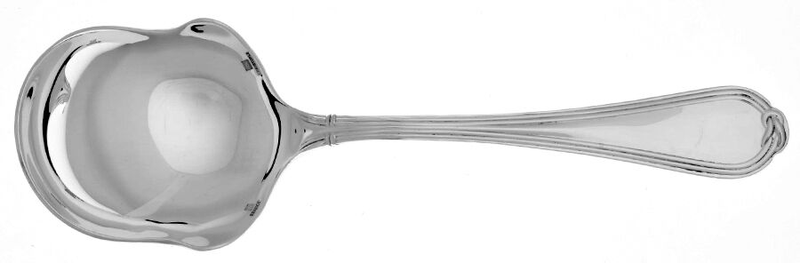Oceana (Silverplate) Boiled Potato/Vegetable Ladle by Christofle France-1