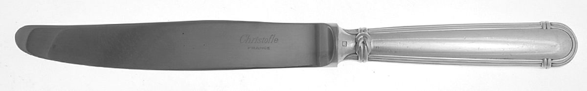 Oceana (Silverplate) Modern Hollow Knife by Christofle France-1