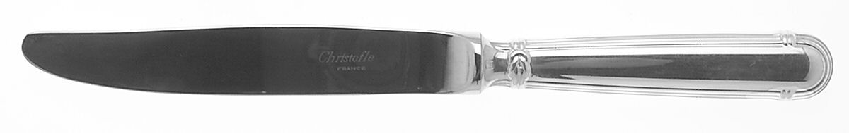 Oceana (Silverplate) Dessert Knife with Stainless Blade by Christofle France-1