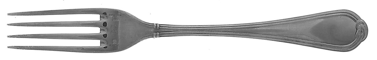 Oceana (Silverplate) Fork by Christofle France-1