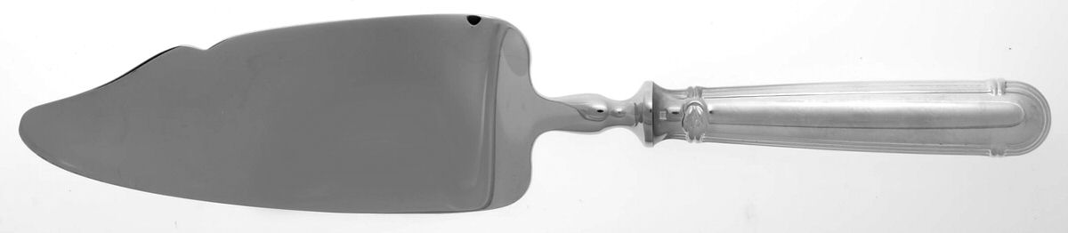 Oceana (Silverplate) Pie & Cake Server with Stainless Blade by Christofle France-1