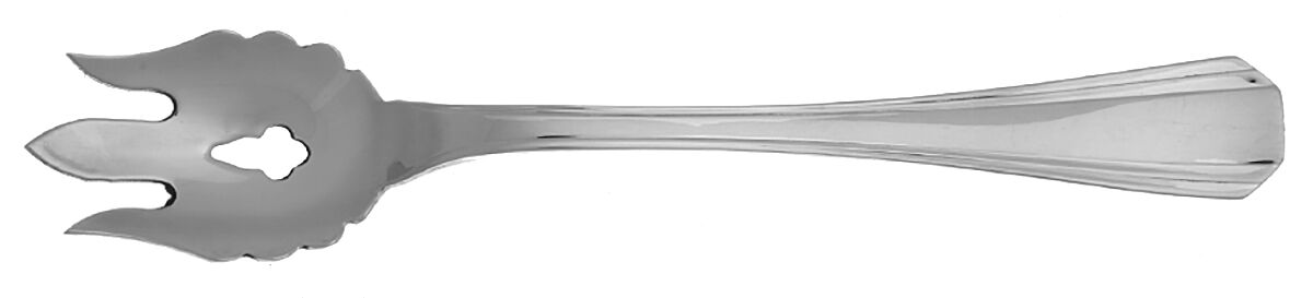 Palme (Stainless, Glossy) Vegetable Serving Fork Solid  HC by Christofle France-1