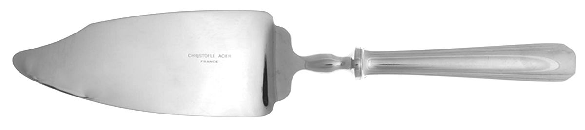 Palme (Stainless, Glossy) Pie and Cake Server, Solid Piece by Christofle France-1