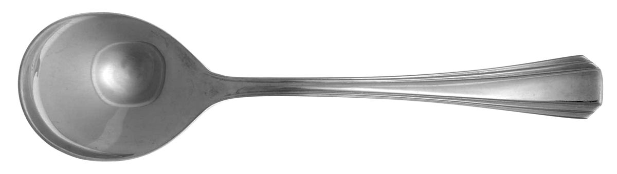 Palme (Stainless, Glossy) Round Bowl Soup Spoon (Cream Soup) by Christofle France-1