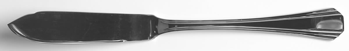 Palme (Stainless, Glossy) Individual Solid Fish Knife by Christofle France-1
