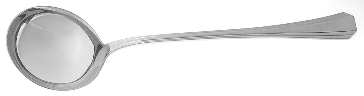 Palme (Stainless, Glossy) Solid Soup Ladle by Christofle France-1