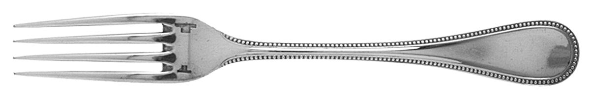 Perles (Silverplate, 1890) Fork by Christofle France-1