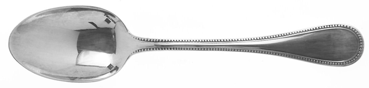Perles (Silverplate, 1890) Teaspoon by Christofle France-1
