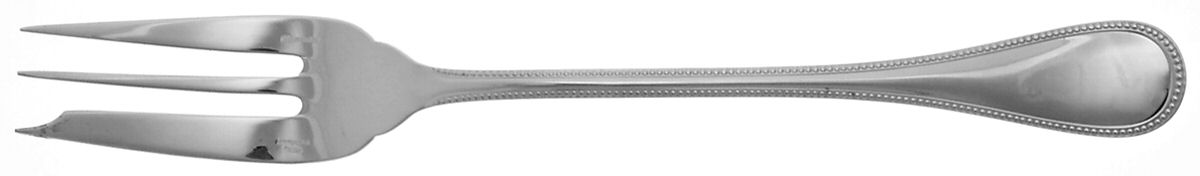 Perles (Sterling) Solid Serving Fork by Christofle France-1