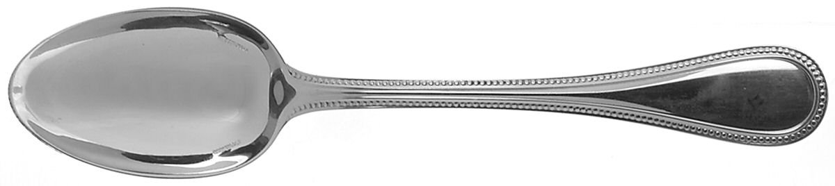 Perles (Sterling) Dessert/Oval Soup Spoon by Christofle France-1