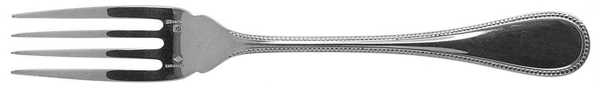 Perles (Sterling) Individual Solid Fish Fork by Christofle France-1