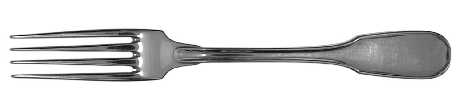 Plunir (Silverplate) Fork by Christofle France-1