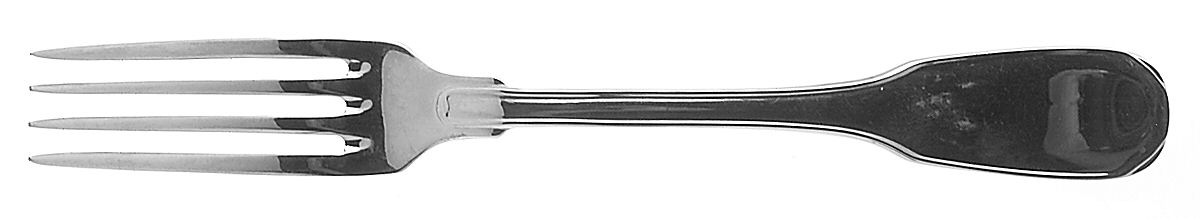 Plunir (Silverplate) Fork by Christofle France-1