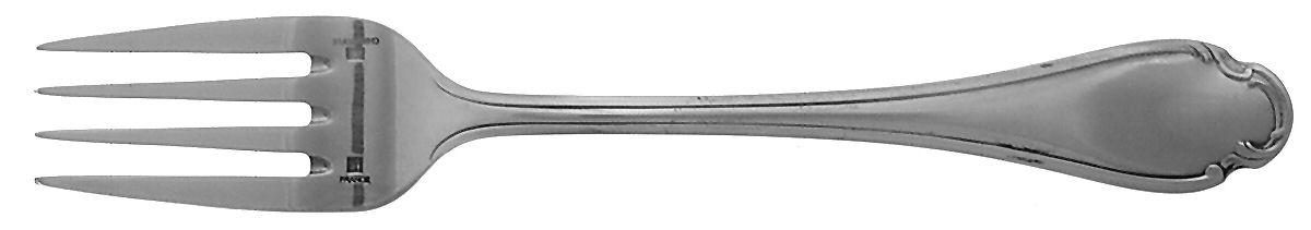 Pompadour (Silverplate) Individual Salad Fork by Christofle France-1