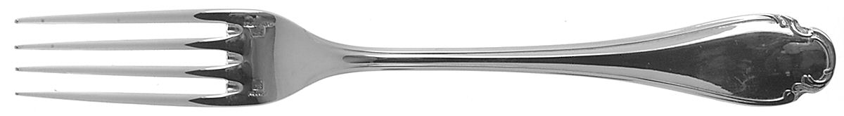 Pompadour (Silverplate) Dessert Fork by Christofle France-1