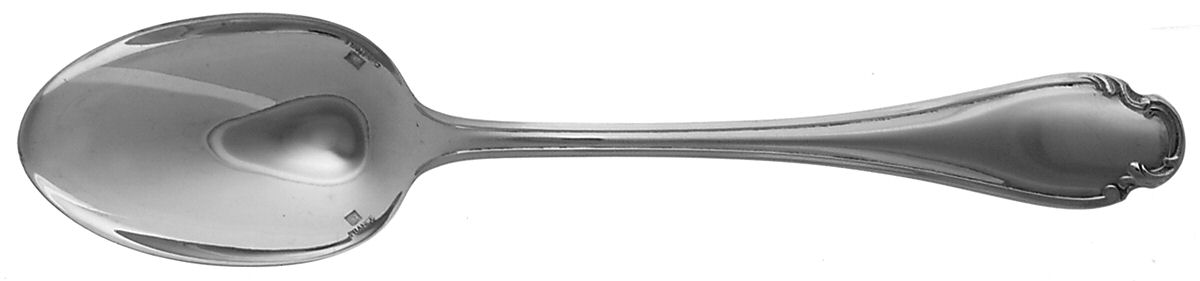 Pompadour (Silverplate) Place/Oval Soup Spoon by Christofle France-1