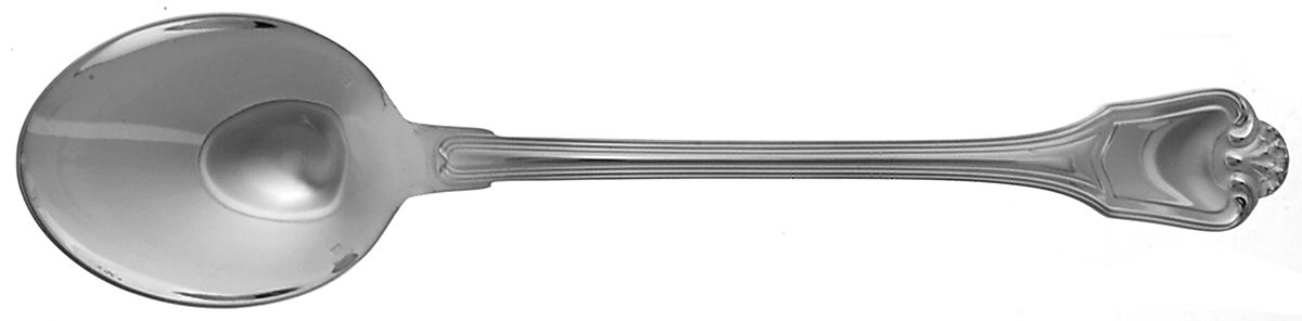 Port Royal (Silverplate) Solid Salad Serving Spoon by Christofle France-1