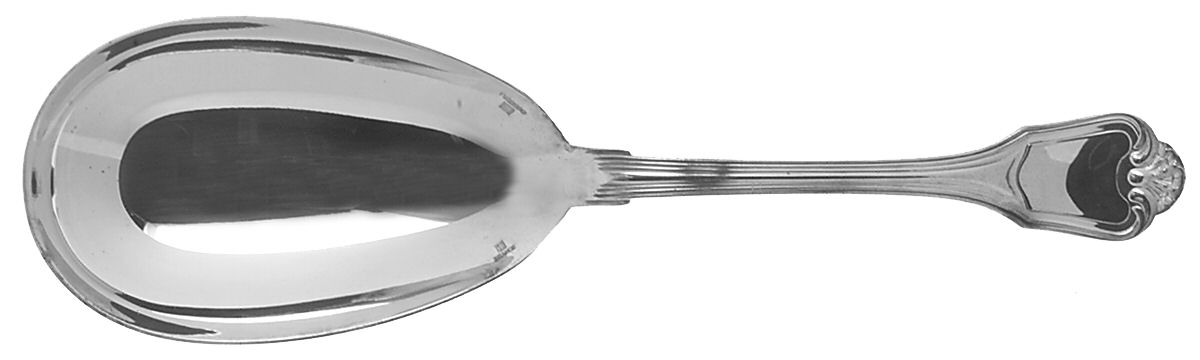 Port Royal (Silverplate) Solid Rice/Potato Spoon by Christofle France-1