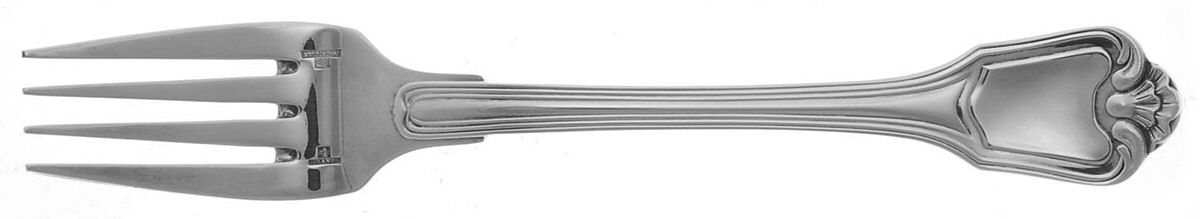 Port Royal (Silverplate) Individual Salad Fork by Christofle France-1