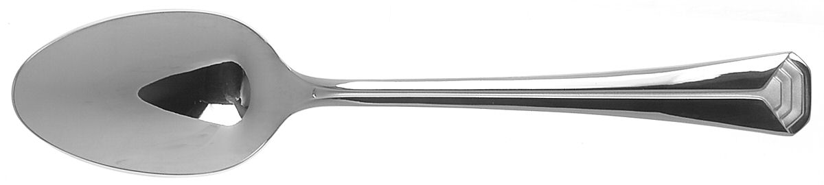 Pyramis (Stainless) Place/Oval Soup Spoon by Christofle France-1