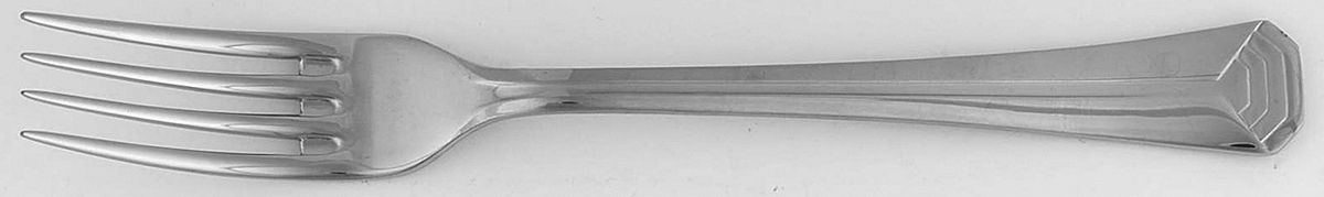 Pyramis (Stainless) Dessert Fork by Christofle France-1