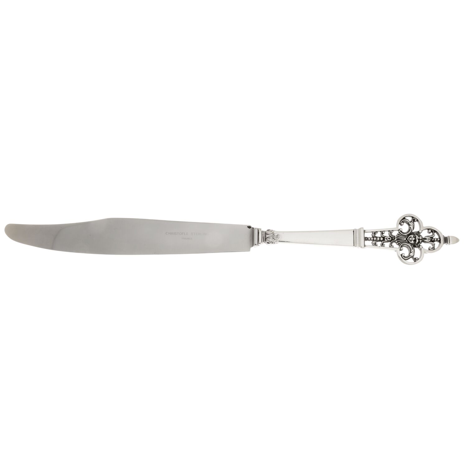 Renaissance (Sterling, 1991) Hollow Modern Knife by Christofle France-1