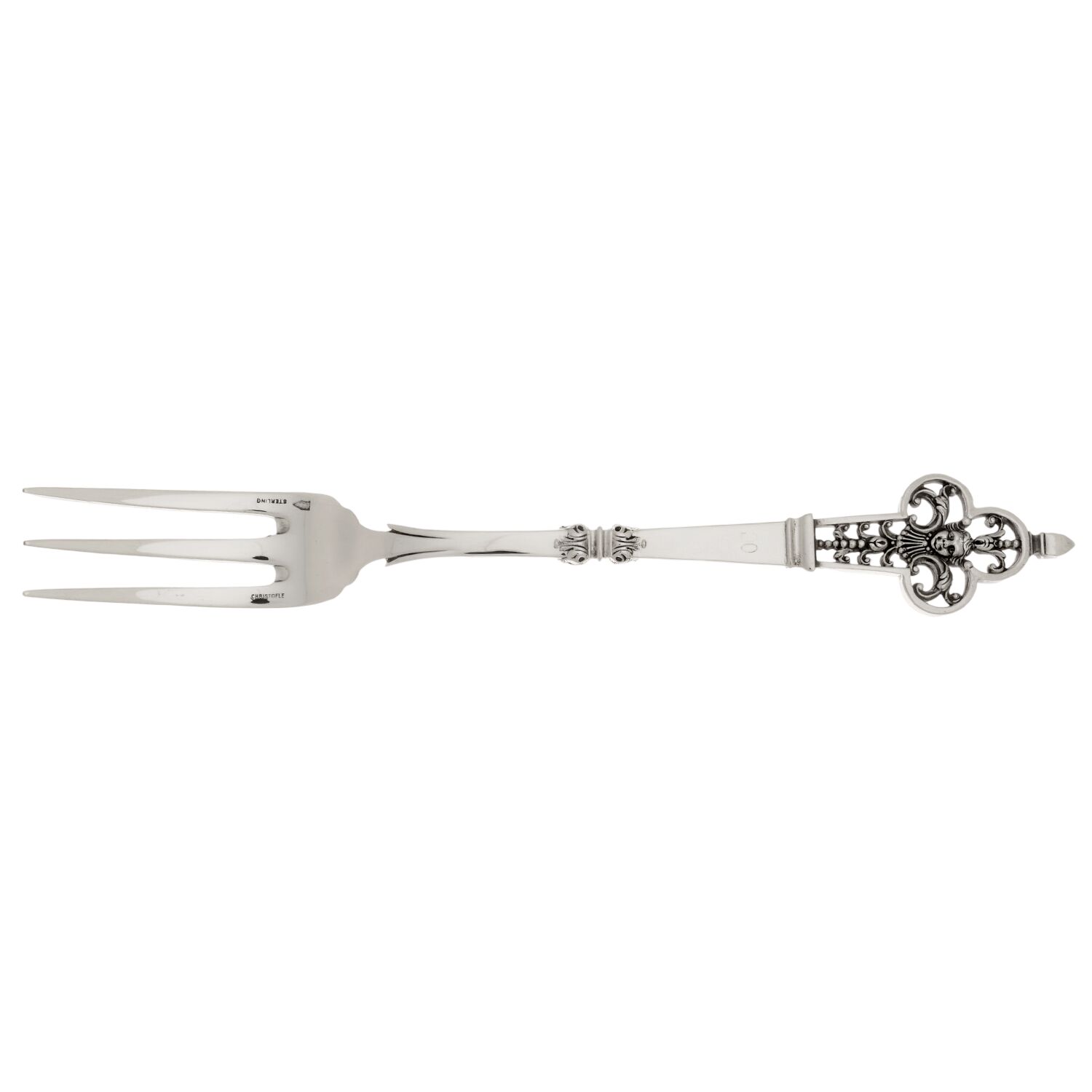 Renaissance (Sterling, 1991) Fork by Christofle France-1