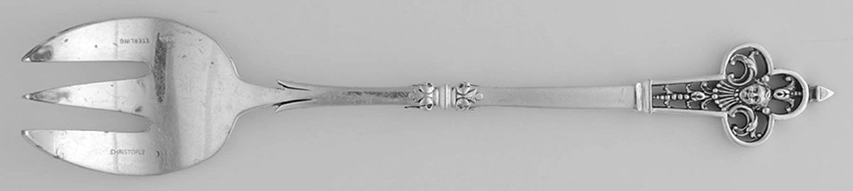 Renaissance (Sterling, 1991) Oyster Fork by Christofle France-1