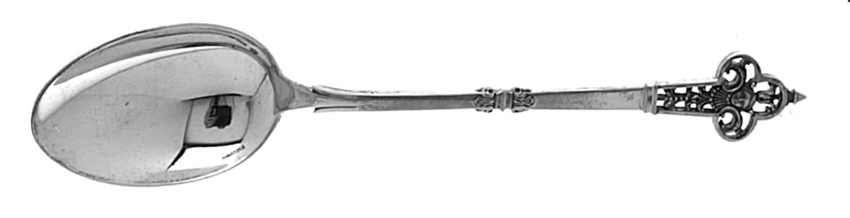 Renaissance (Sterling, 1991) Place/Oval Soup Spoon by Christofle France-1
