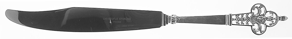 Renaissance (Sterling, 1991) Modern Hollow Knife by Christofle France-1