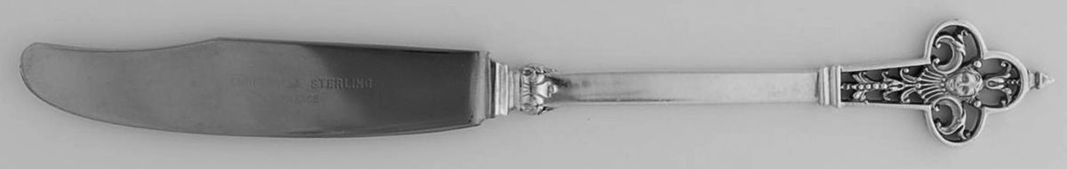 Renaissance (Sterling, 1991) Hollow Handle Master Butter Knife by Christofle France-1