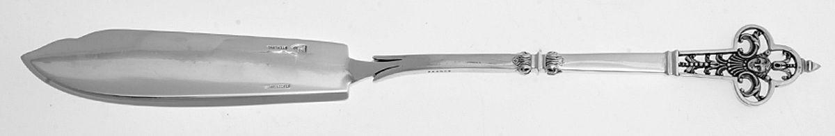 Renaissance (Sterling, 1991) Individual Solid Fish Knife by Christofle France-1