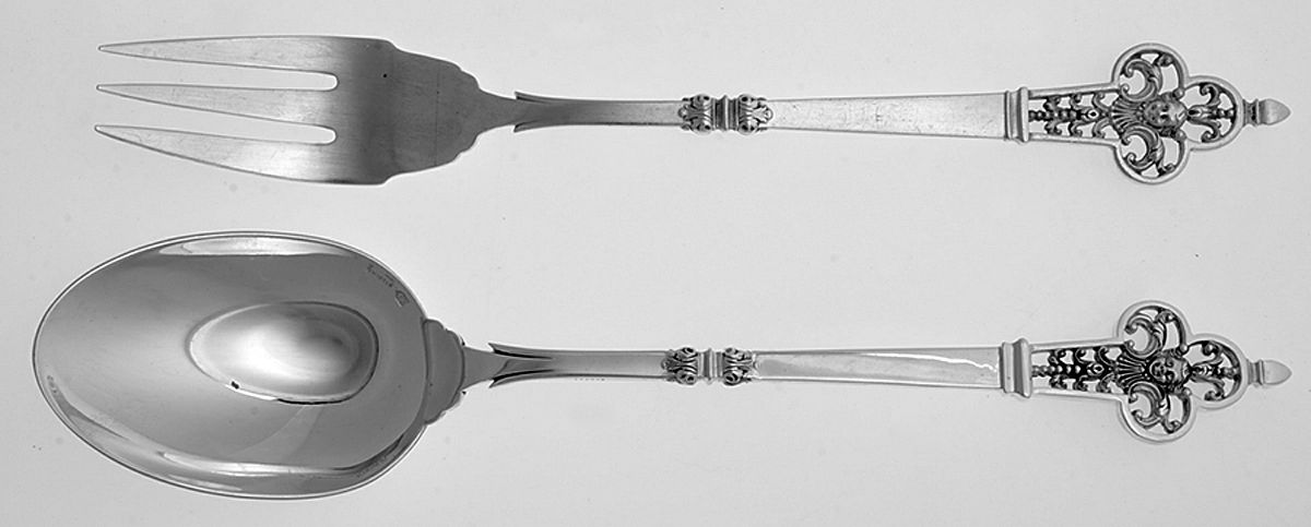 Renaissance (Sterling, 1991) Solid Serving Set by Christofle France-1