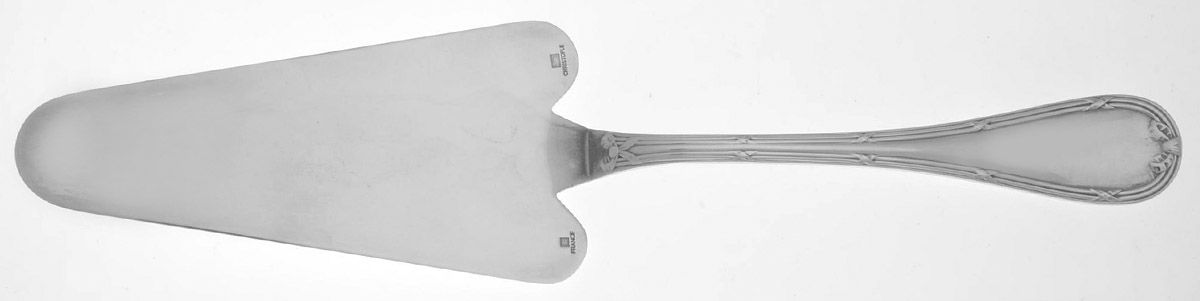 Rubans (Silverplate, 1926) Solid Pie Server by Christofle France-1