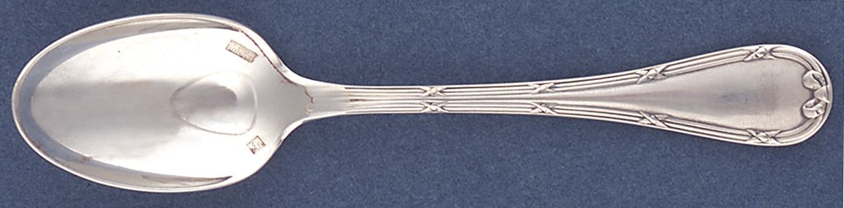 Rubans (Silverplate, 1926) Demitasse Spoon by Christofle France-1