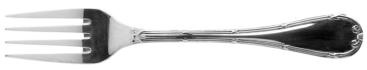 Rubans (Silverplate, 1926) Individual Salad Fork by Christofle France-1