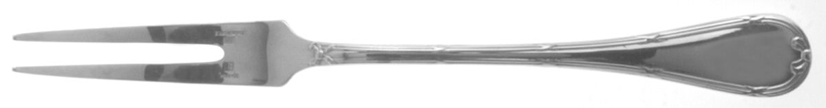 Rubans (Silverplate, 1926) Snail Fork by Christofle France-1