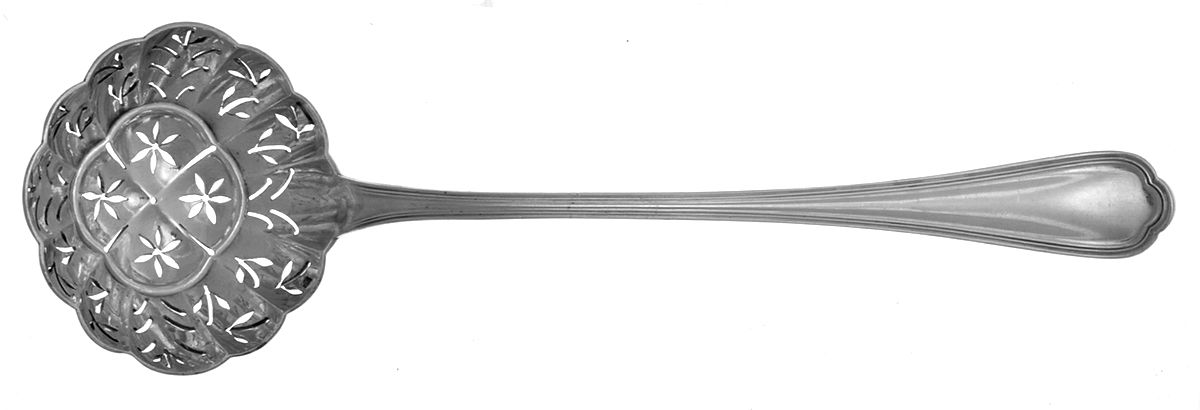 Spatours (Silverplate, 1862, No Monograms) Large Sugar Sifter by Christofle France-1