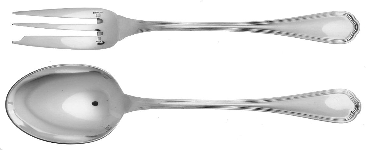Spatours (Silverplate, 1862, No Monograms) Solid Serving Set by Christofle France-1