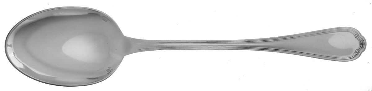 Spatours (Silverplate, 1862, No Monograms) Solid Serving Spoon by Christofle France-1