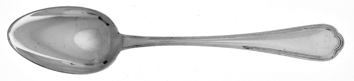 Spatours (Silverplate, 1862, No Monograms) Small Teaspoon by Christofle France-1
