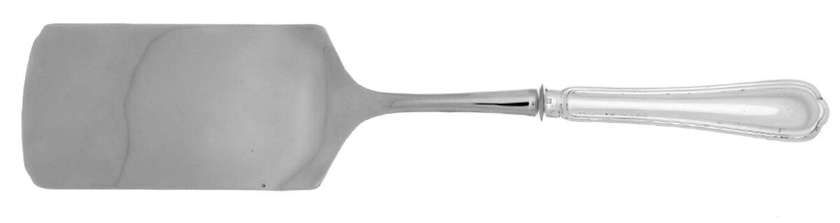 Spatours (Silverplate, 1862, No Monograms) Lasagna Server with Stainless Blade HC by Christofle France-1