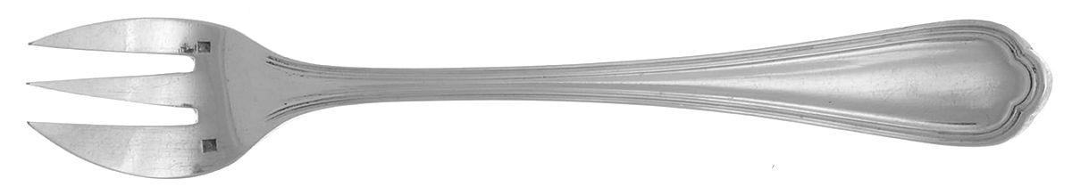 Spatours (Silverplate, 1862, No Monograms) Oyster/Cocktail Fork by Christofle France-1